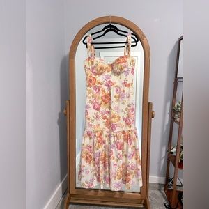House of CB Elia Floral dress in L+ DD cup